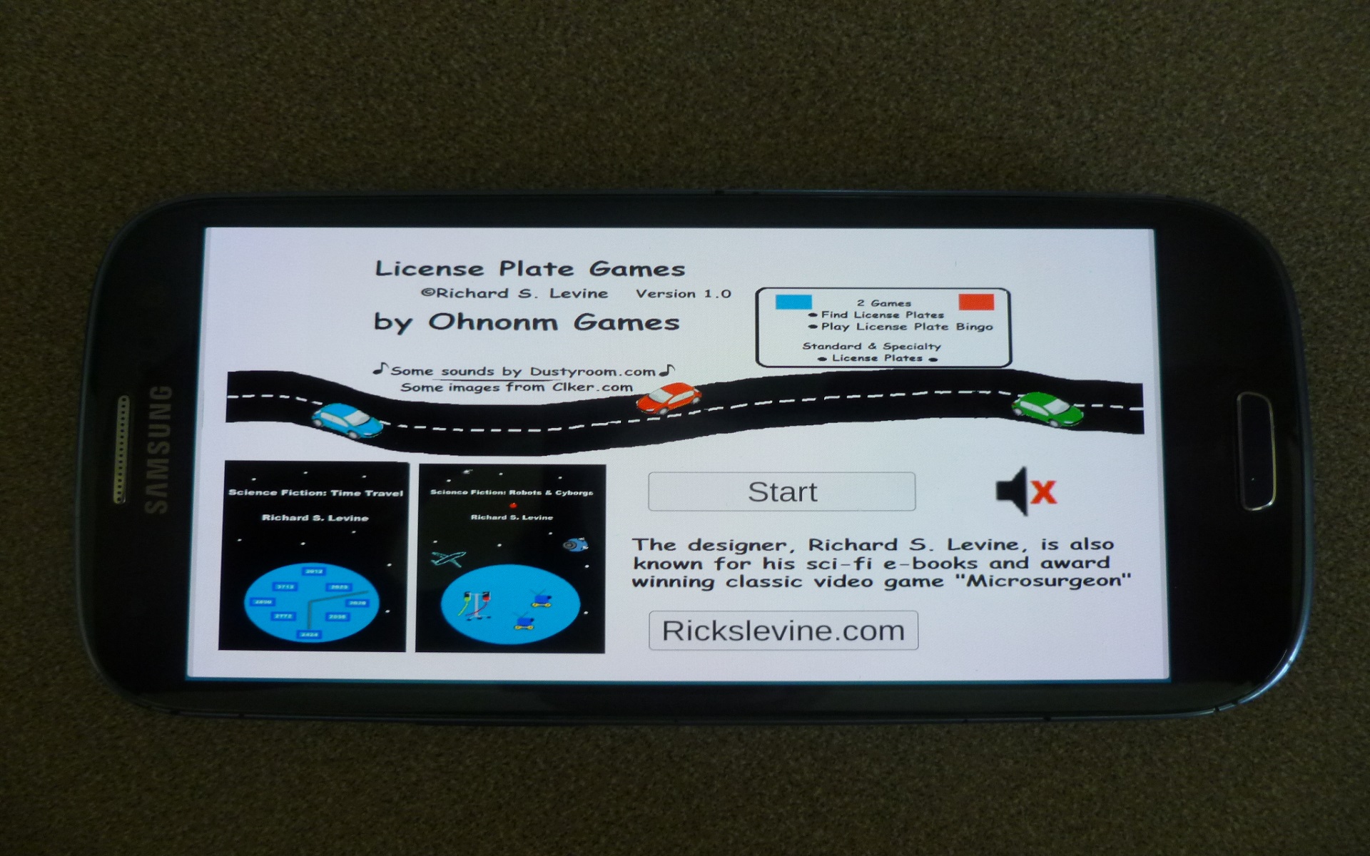 License Plate Games App on Amazon Appstore