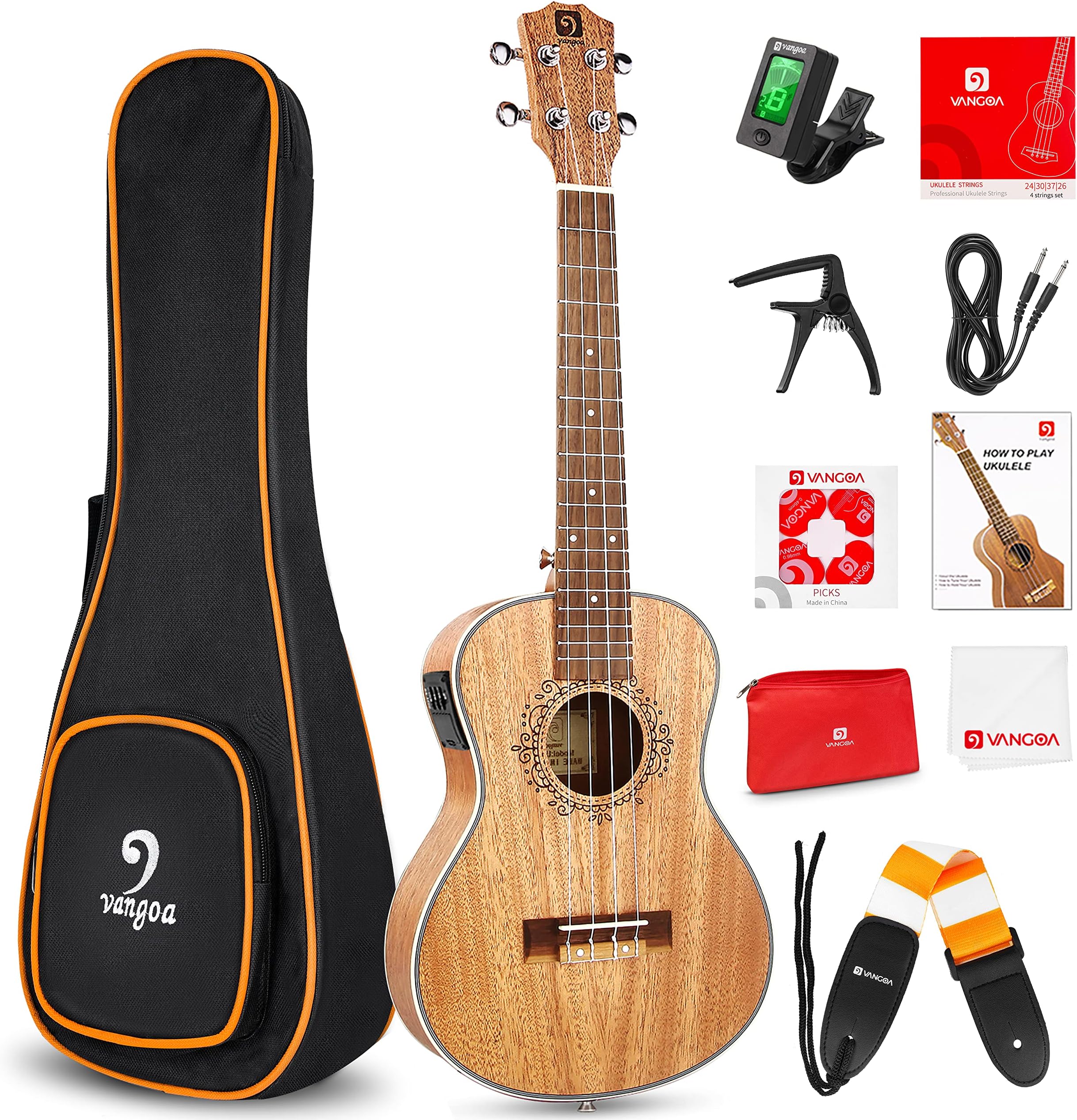 Electroacoustic Tenor Ukulele