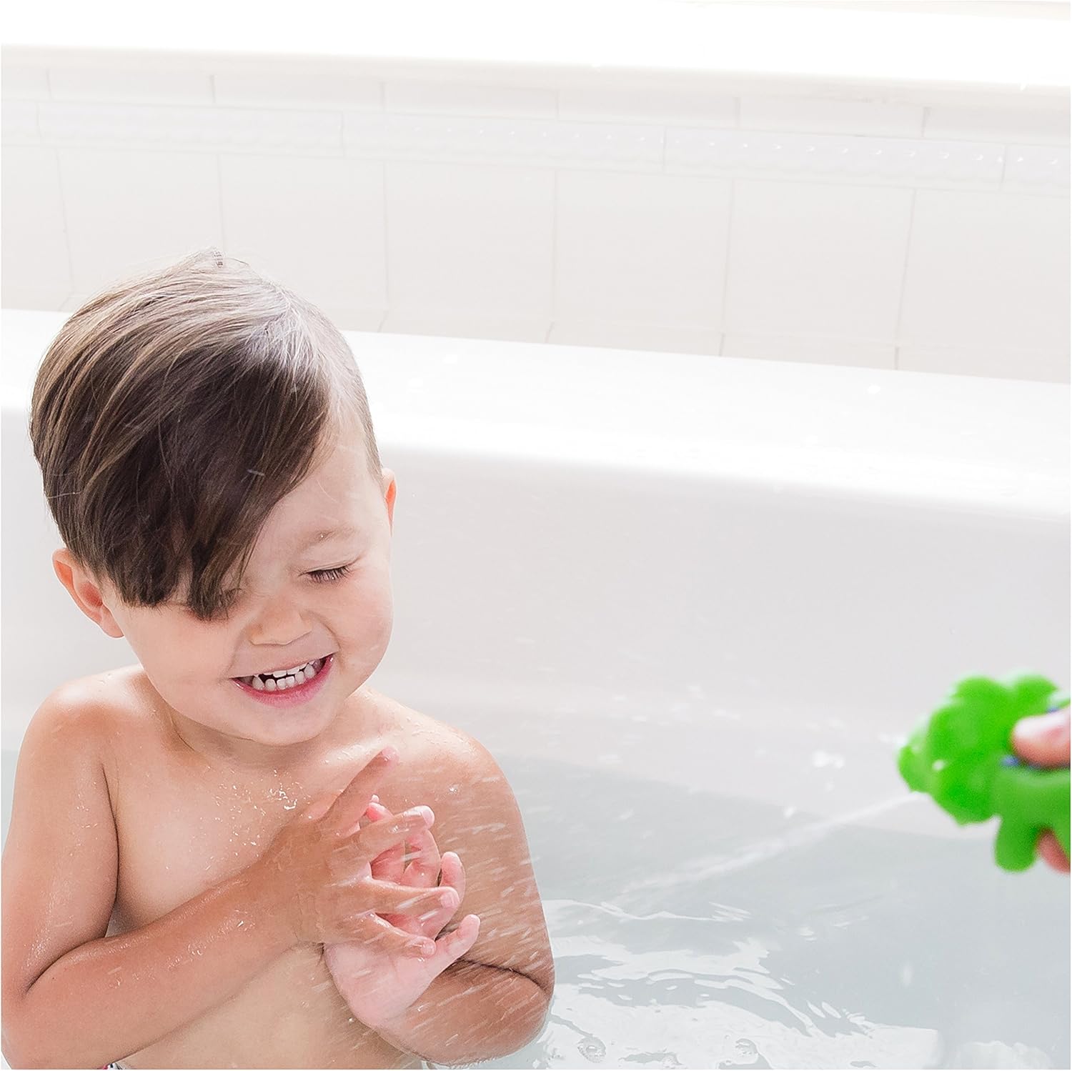 Nuby 10 Count (Pack of 1) Little Squirts Fun Bath Toys, Assorted Characters : Toys & Games