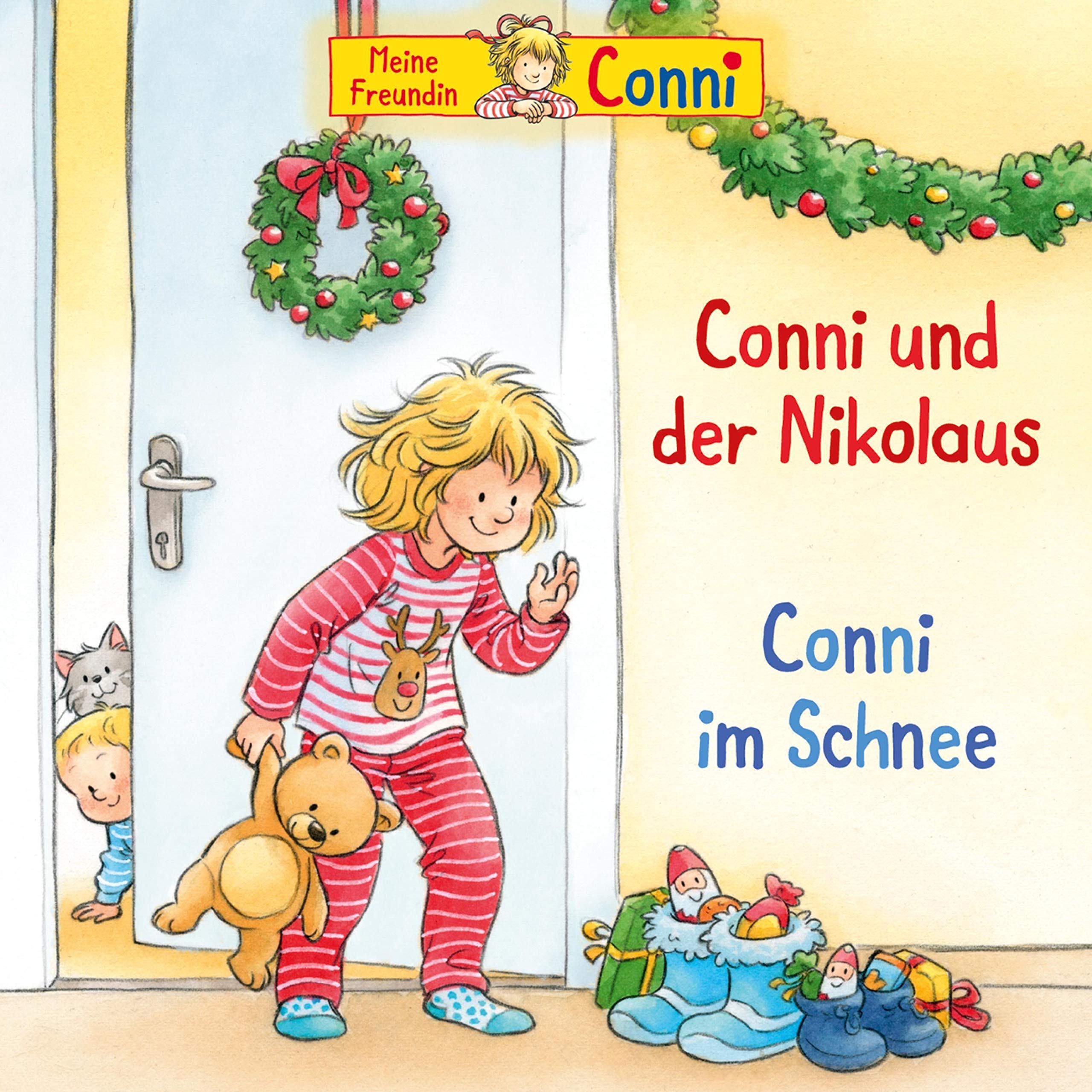 Cover art for Conni und der Nikolaus / Conni im Schnee