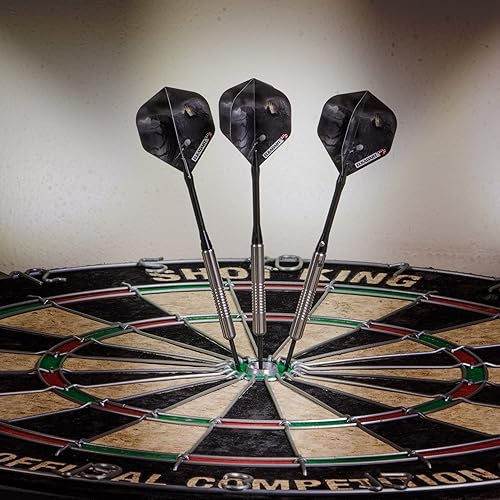 Miniatura 9 de Elkadart Wizard - Dardos de punta de acero de tungsteno al 80% con estuche de almacenamientoviaje