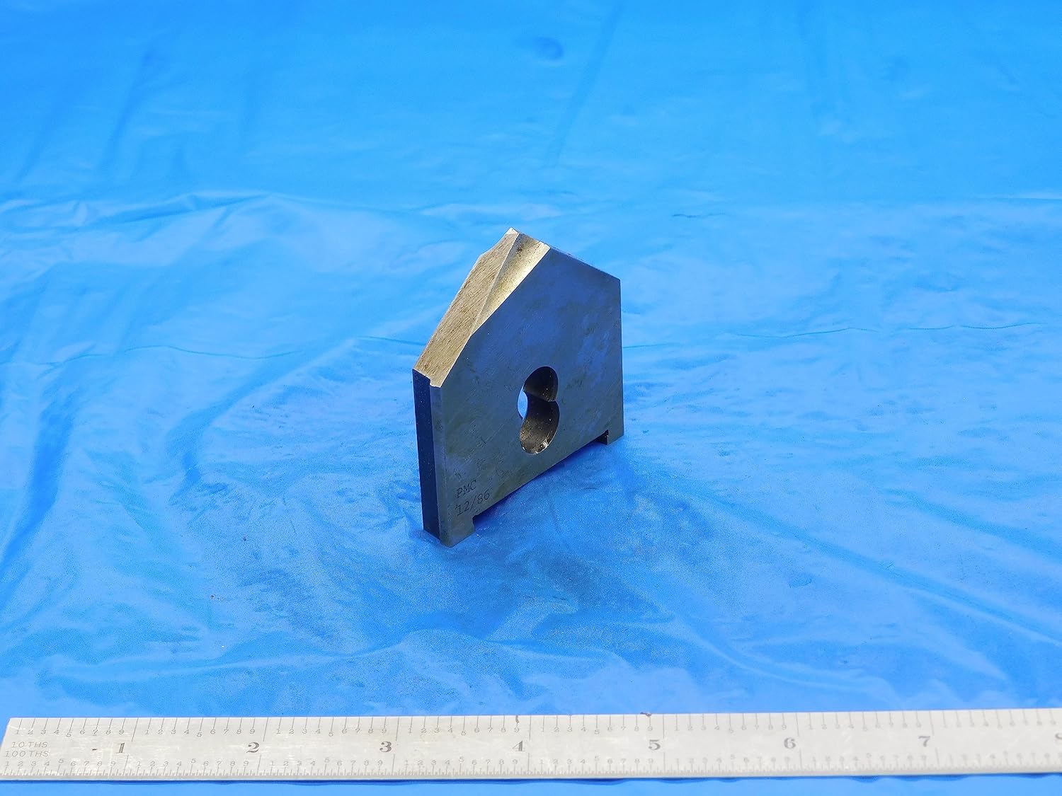 1pc 2-3/8" Series D HSS Spade Drill Insert 2.375 INDEXABLE Drilling Blade - DE0910AM3