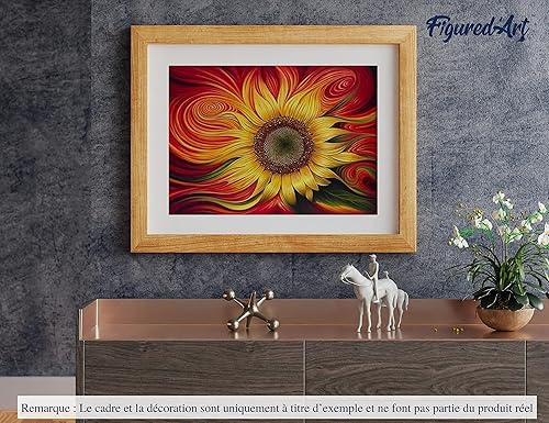 Vista 23 de Figured'Art - Juego de pintura por números, lienzo enrollado sin marco, para manualidades, para adultos, 16 x 20 pulgadas, jarrón de peonías