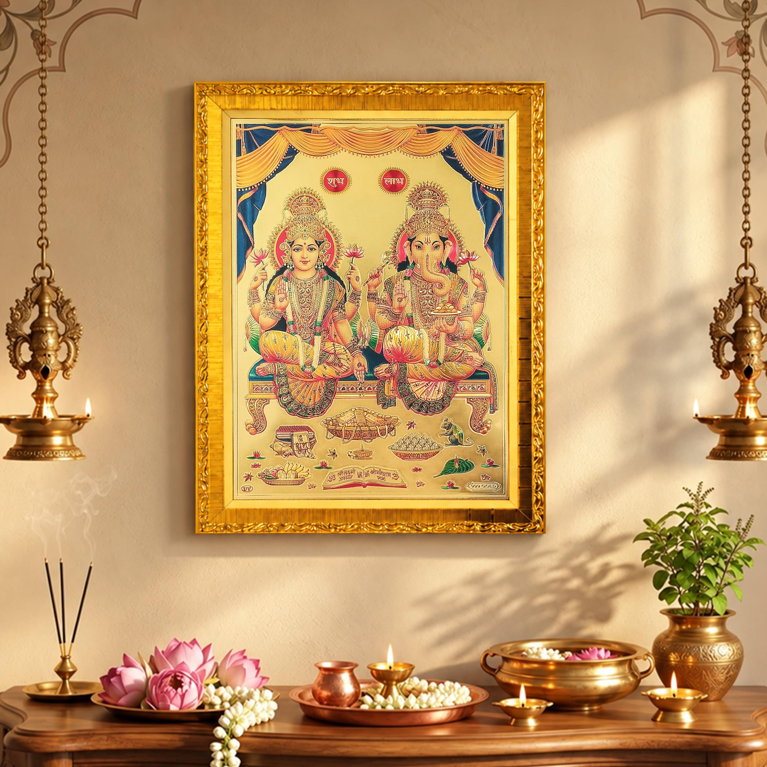 Ashta Lakshmi Photo Frame - Divine Home Decor -13