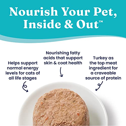 Image of Solid Gold Tropical Blendz Wet Cat Food - Turkey Pate in Coconut Oil - Canned Cat Food, 16 Pack
