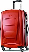 Vista 105 de Samsonite Winfield 2 Equipaje rígido con ruedas giratorias, Azul profundo, Juego de 3 piezas (20/24/28)