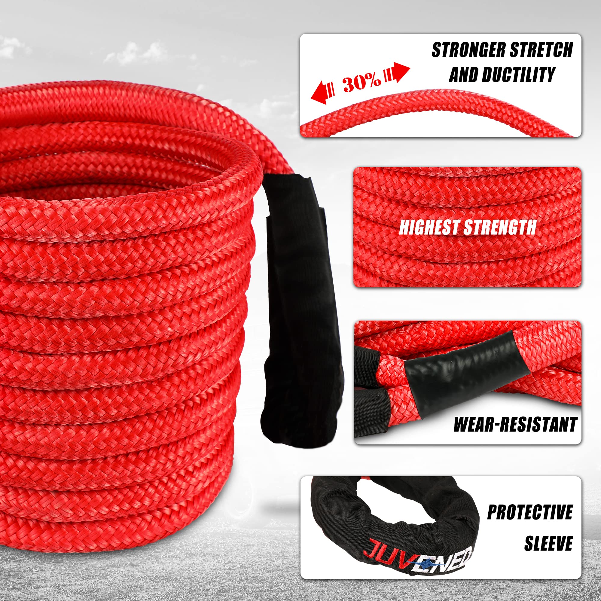 1 Inch Diameter Recovery Rope 1