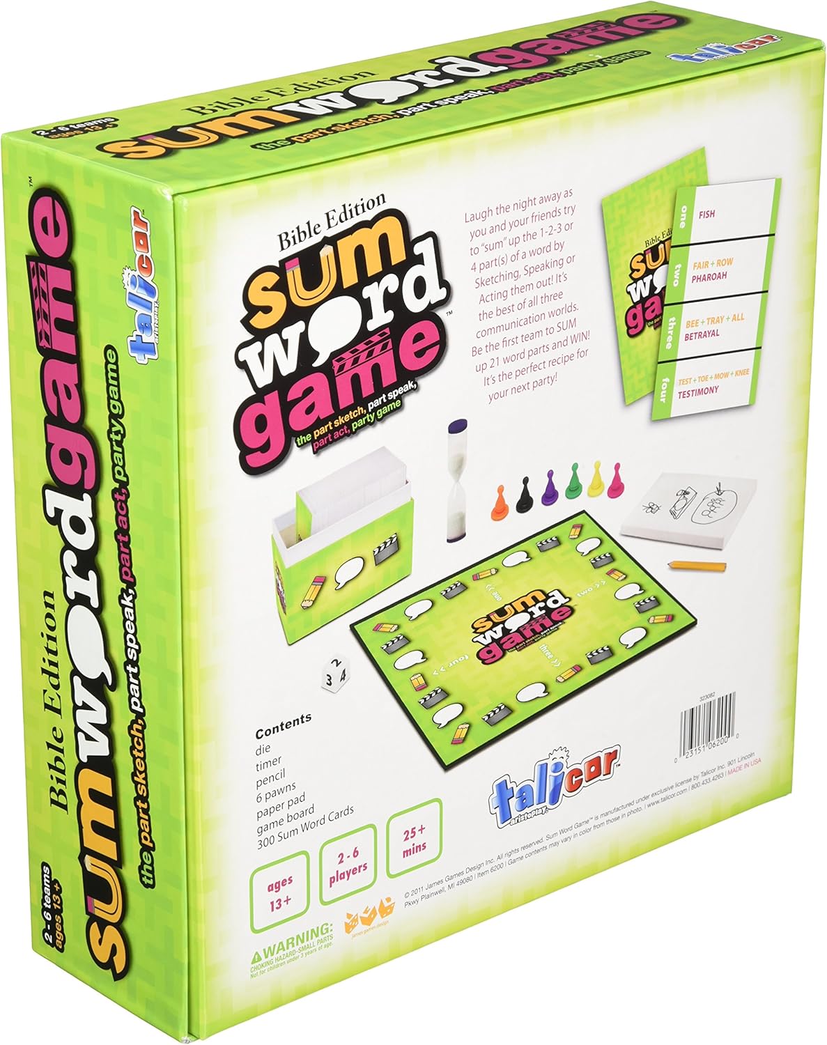 Sum Word Game- Bible Edition
