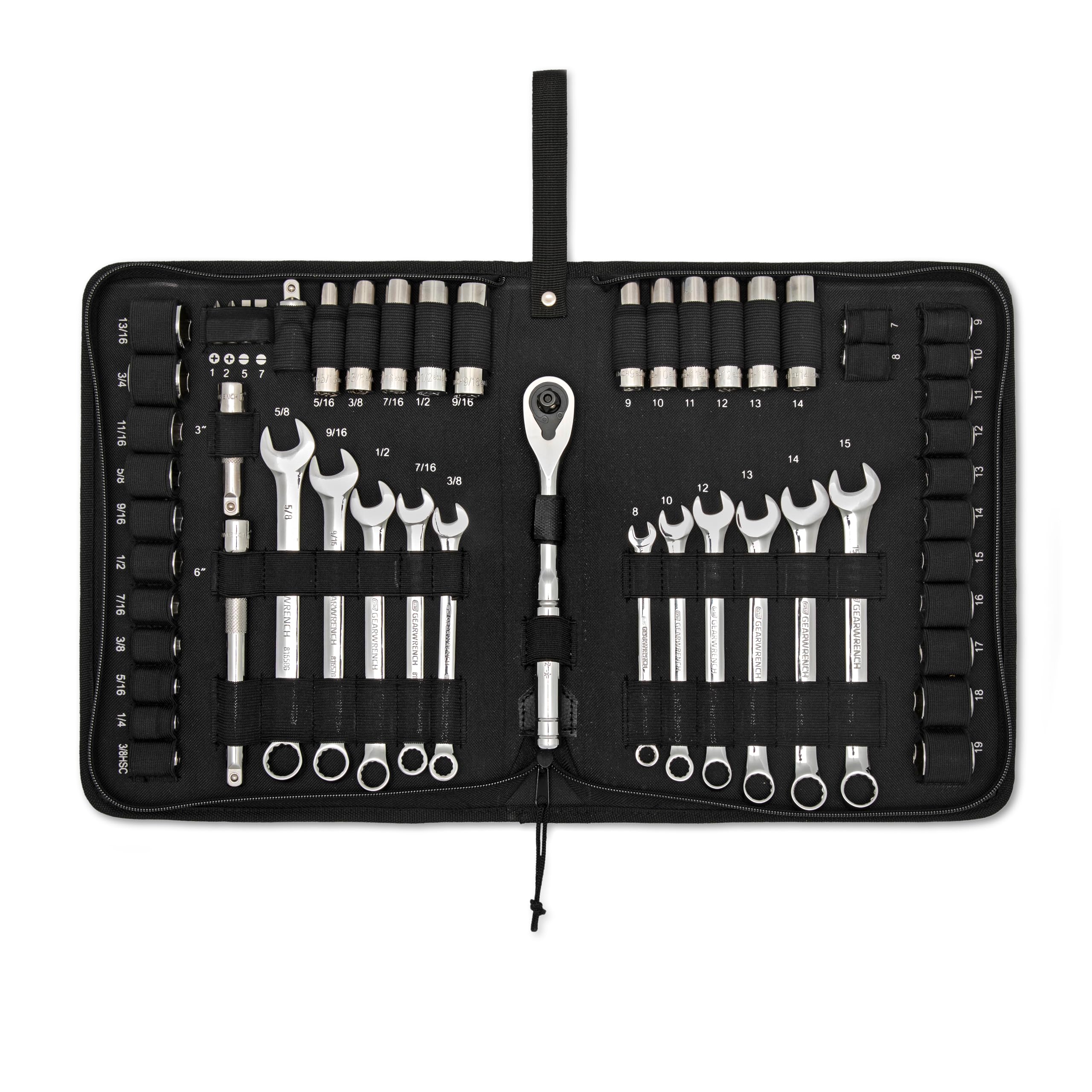 Amazon.com: GEARWRENCH 54 Piece Mobile Tech Tool Set | GWCBMTS54P