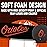 Franklin Sports Baltimore Orioles Foam Bat & Ball Set - Soft Jumbo Team Baseball Bat and Ball Team Logo - MLB Official Licensed Product