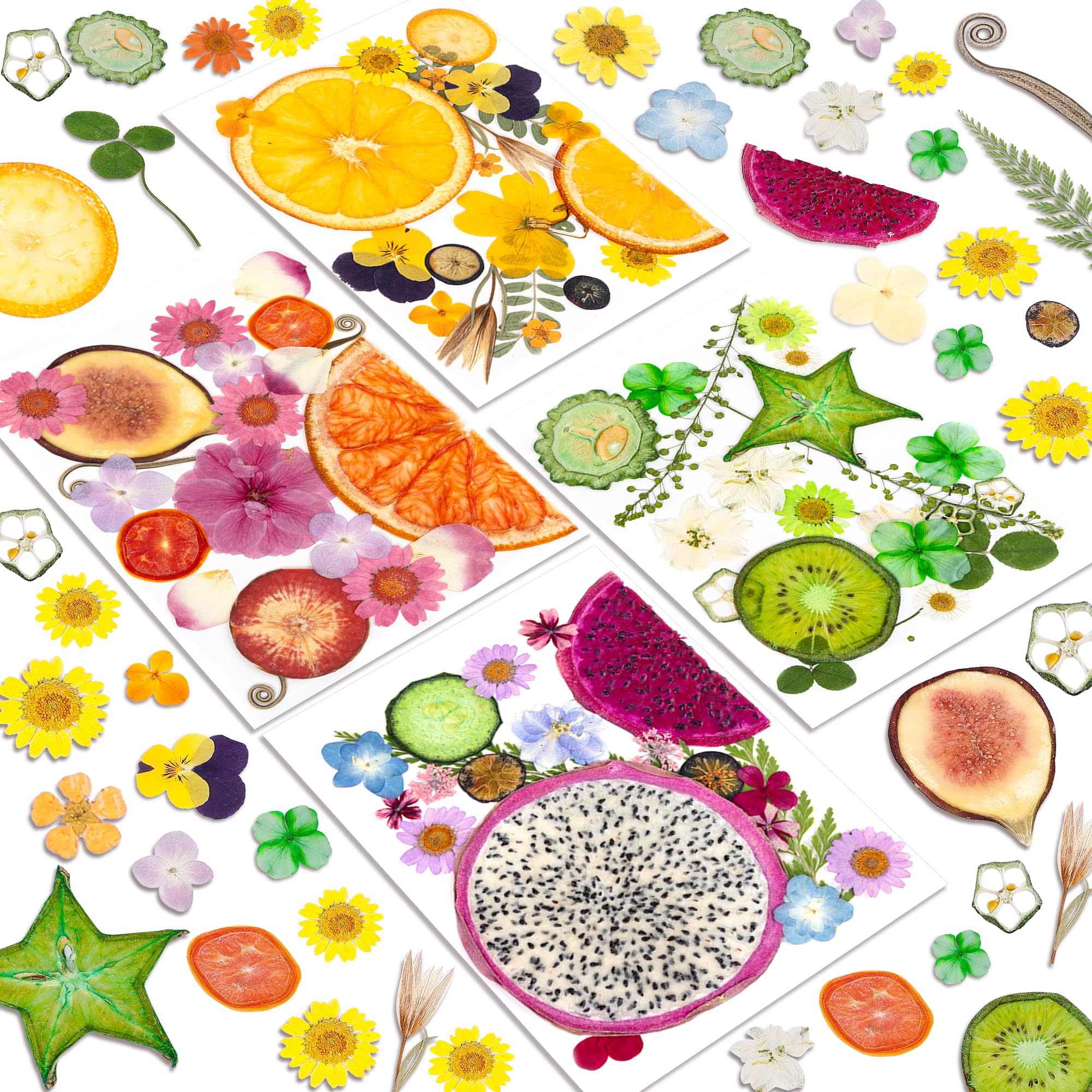 Resiners Dried Pressed Flowers for Resin Molds Scrapbook Supplies