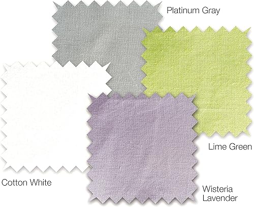 Miniatura 2 de Sleep Yoga Cool and Fresh - Paquete de 2 fundas de almohada de tamaño estándarQueen, 100% algodón hipoalergénico, lavable a máquina, morado lavanda,