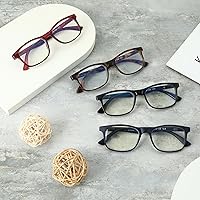 Vista 73 de 1/2/4/5 Pack Computer Reading Glasses Blue Light Blocking Readers Spring Hinge for Women Men