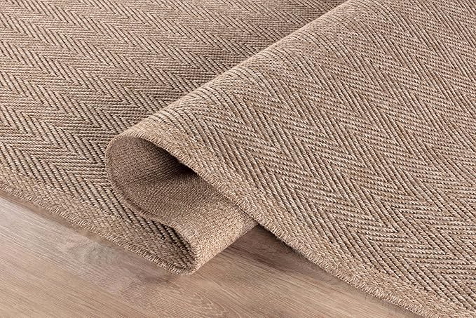 Tapete Easy Jute CAMILSON 5x7, interior y exterior miniatura 4