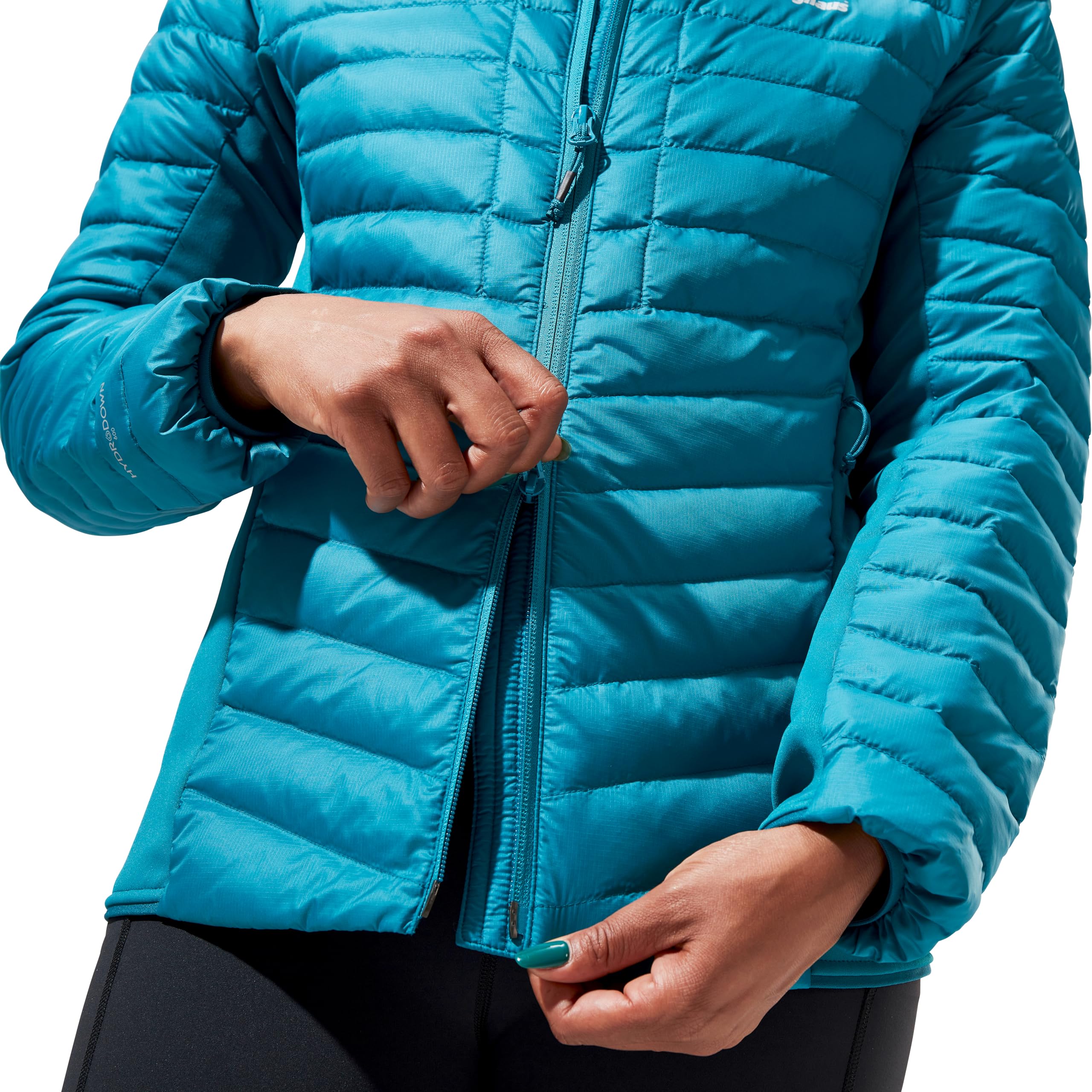 Berghaus Damen Tephra Stretch Reflect 2.0 Wattierte Daunenjacke | Schmeichelhafte Stretch-Passform| Leicht | Verstaubar | Pufferjacke Jacke