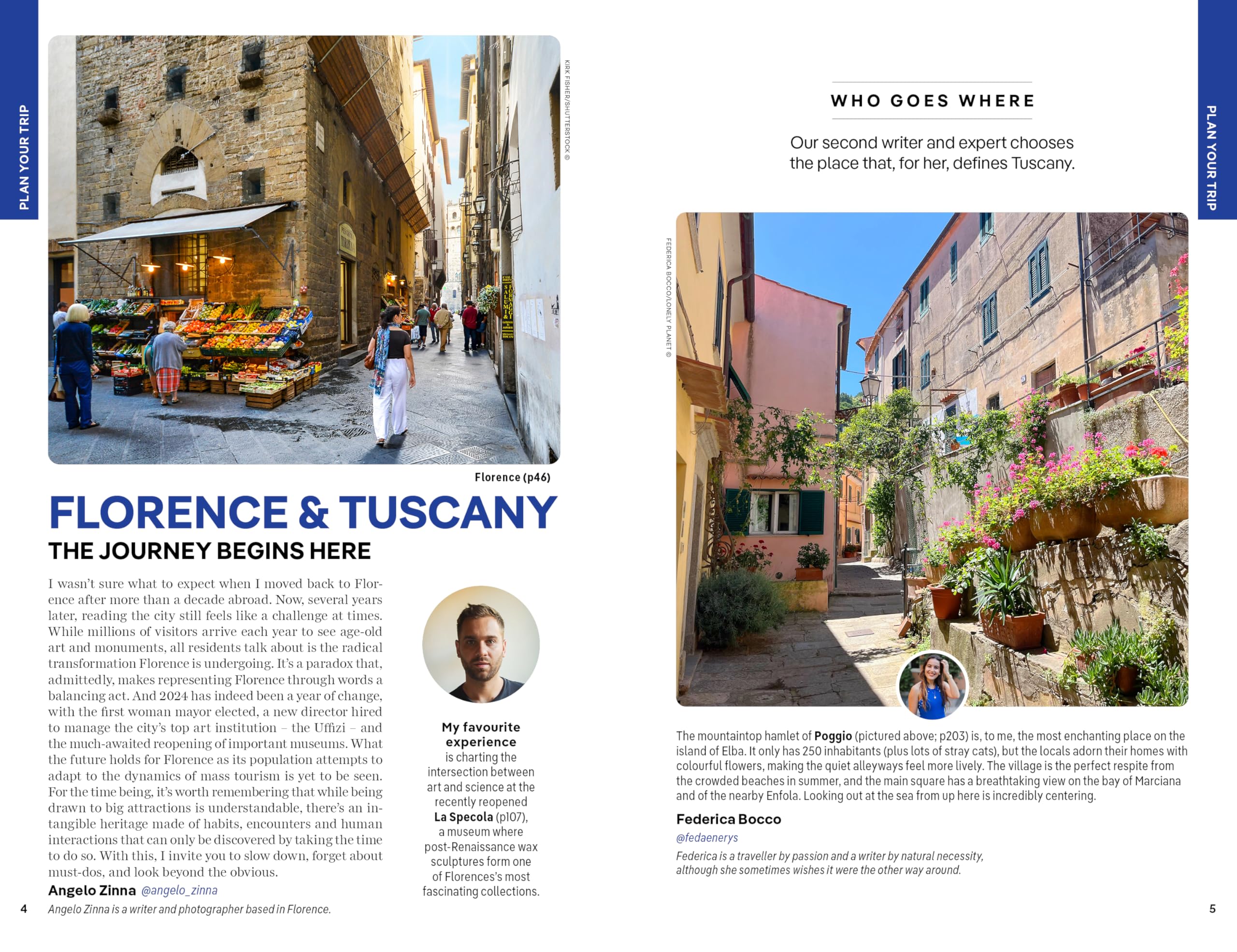 Florence & Tuscany 14ed -anglais-: Detailed Itineraries Travel Like a Local Insider Tips Covers Florence, Siena, Pisa, Elba, and More