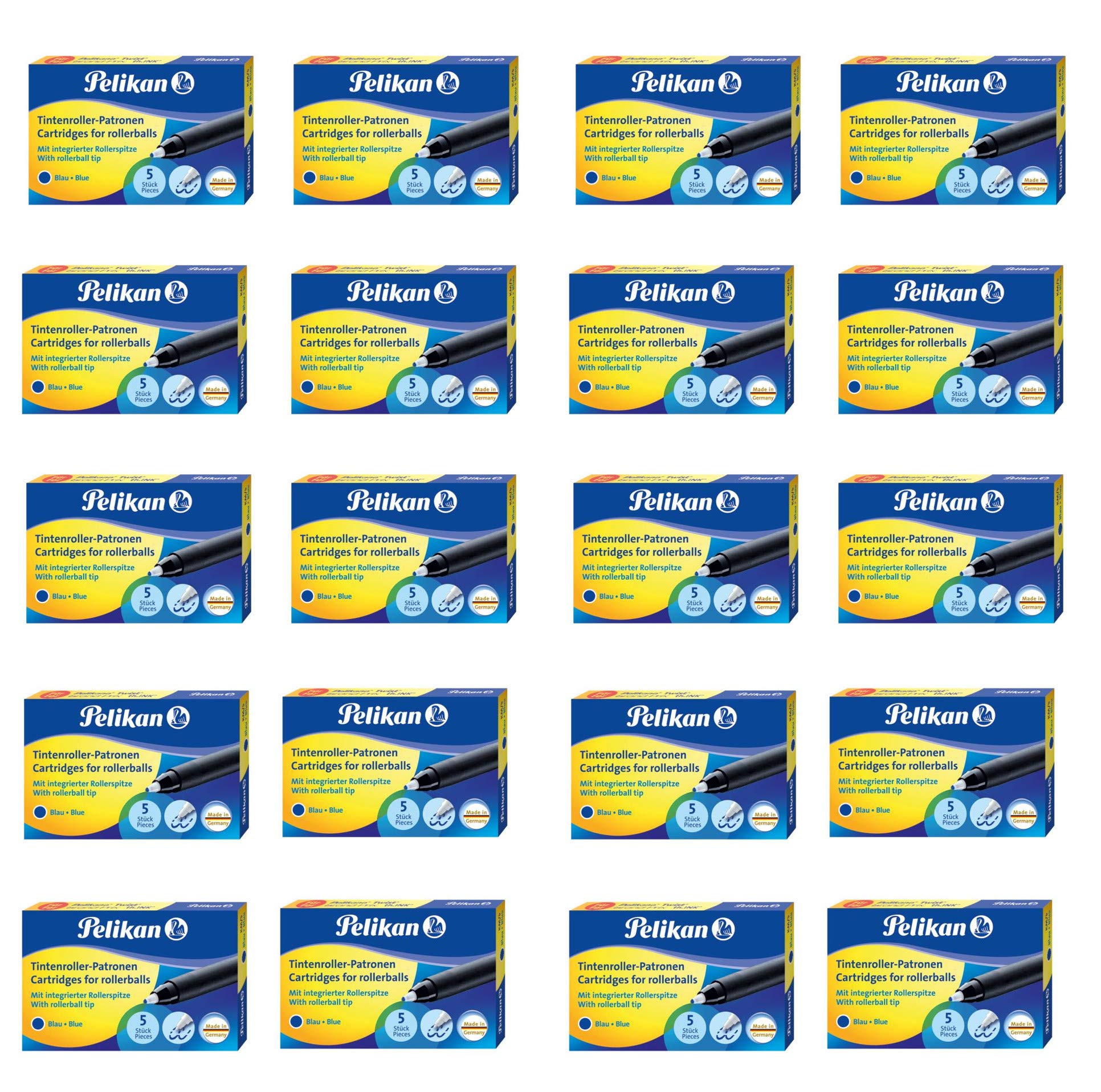 Pelikan Tintenroller Patrone 20 Packungen