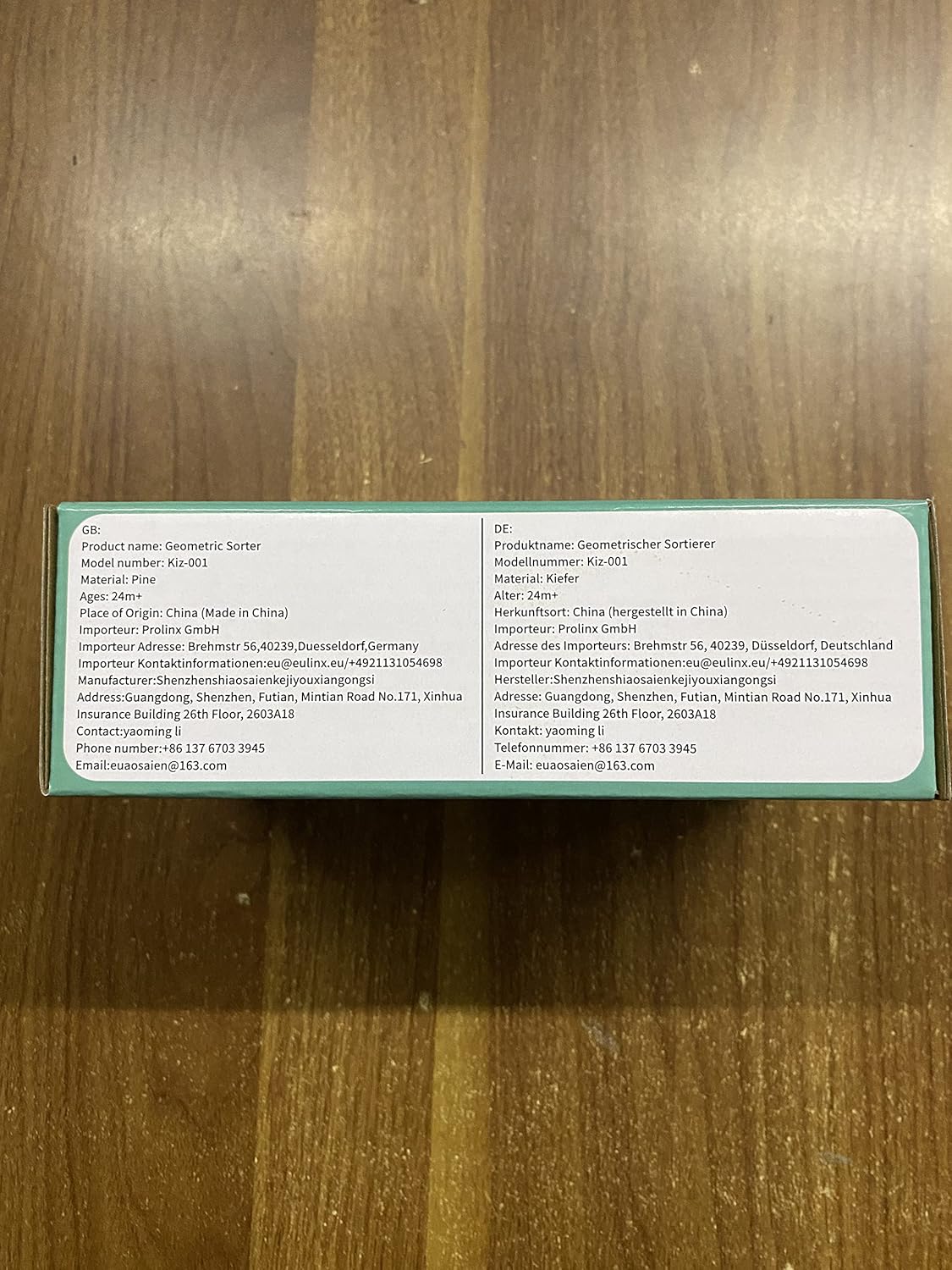 Kizmyee Montessori Toddler Toys, 24pcs Geometric Shapes Sorting and Stacking Block Board, Wooden Educational Puzzles Gift for 1 2 3 Years Old Baby Boys Girls Toddlers 12 91dYr4RH1pL. AC SL1500