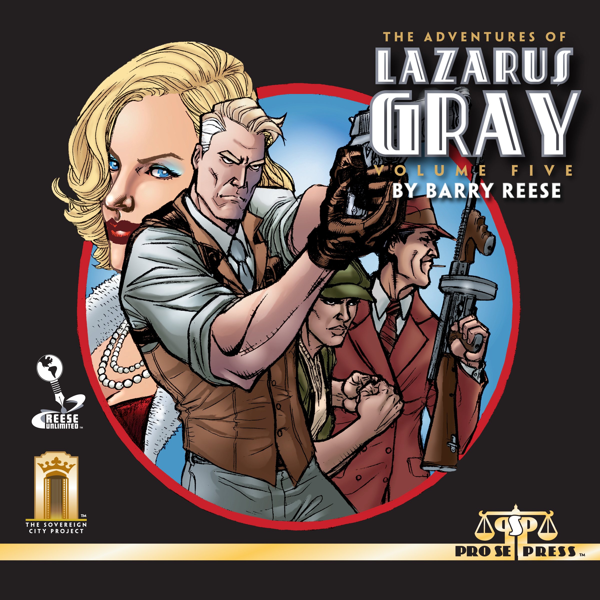 Cover art for The Adventures of Lazarus Gray: Volume Five