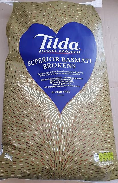 Tilda Broken Basmati Rice Pack of 20 kg