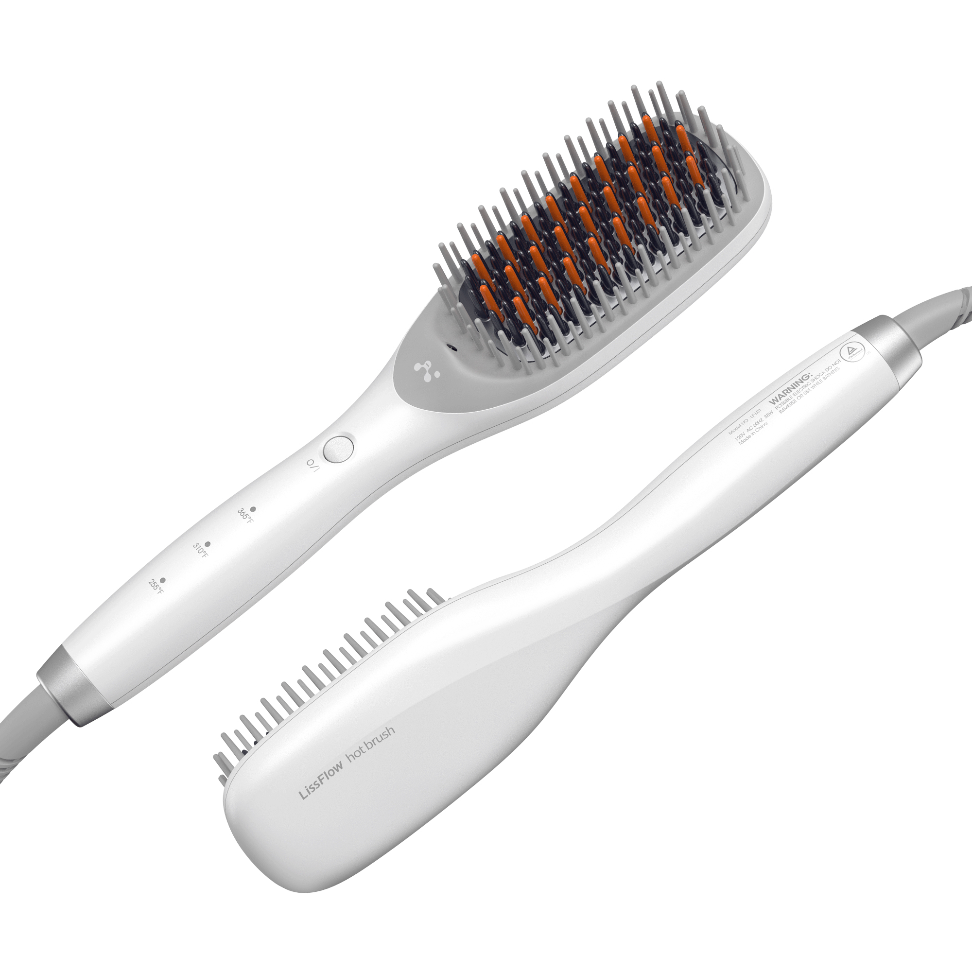 Amazon.com : LISSFLOW Thermal-Balance Hair Straightener Brush, 365