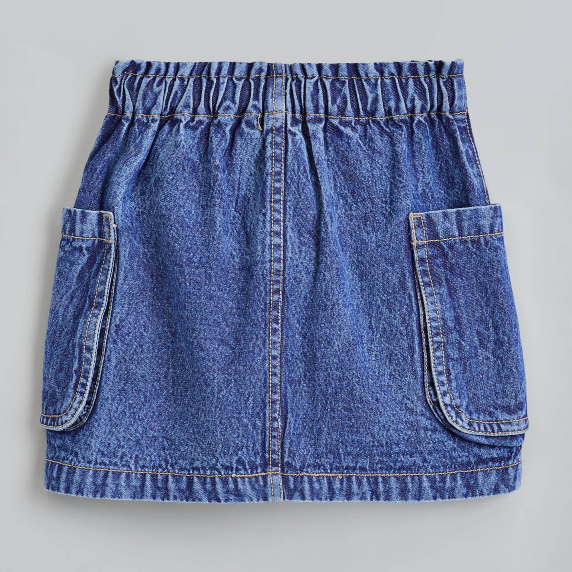 Hopscotch Baby Girls Solid Print Navy Skirts for Ages (18-24 Months) - Image 2 thumbnail