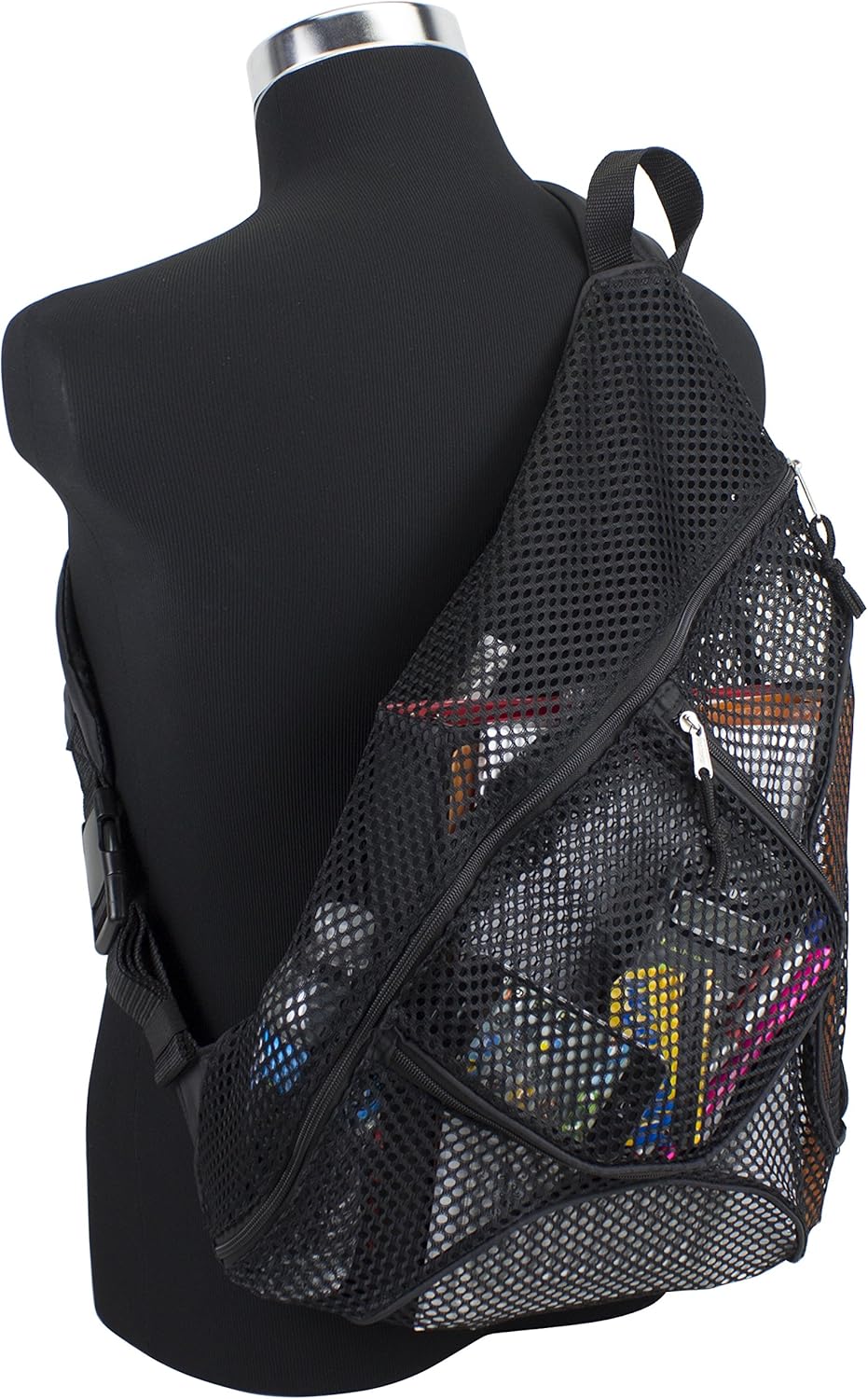 mesh sling backpack