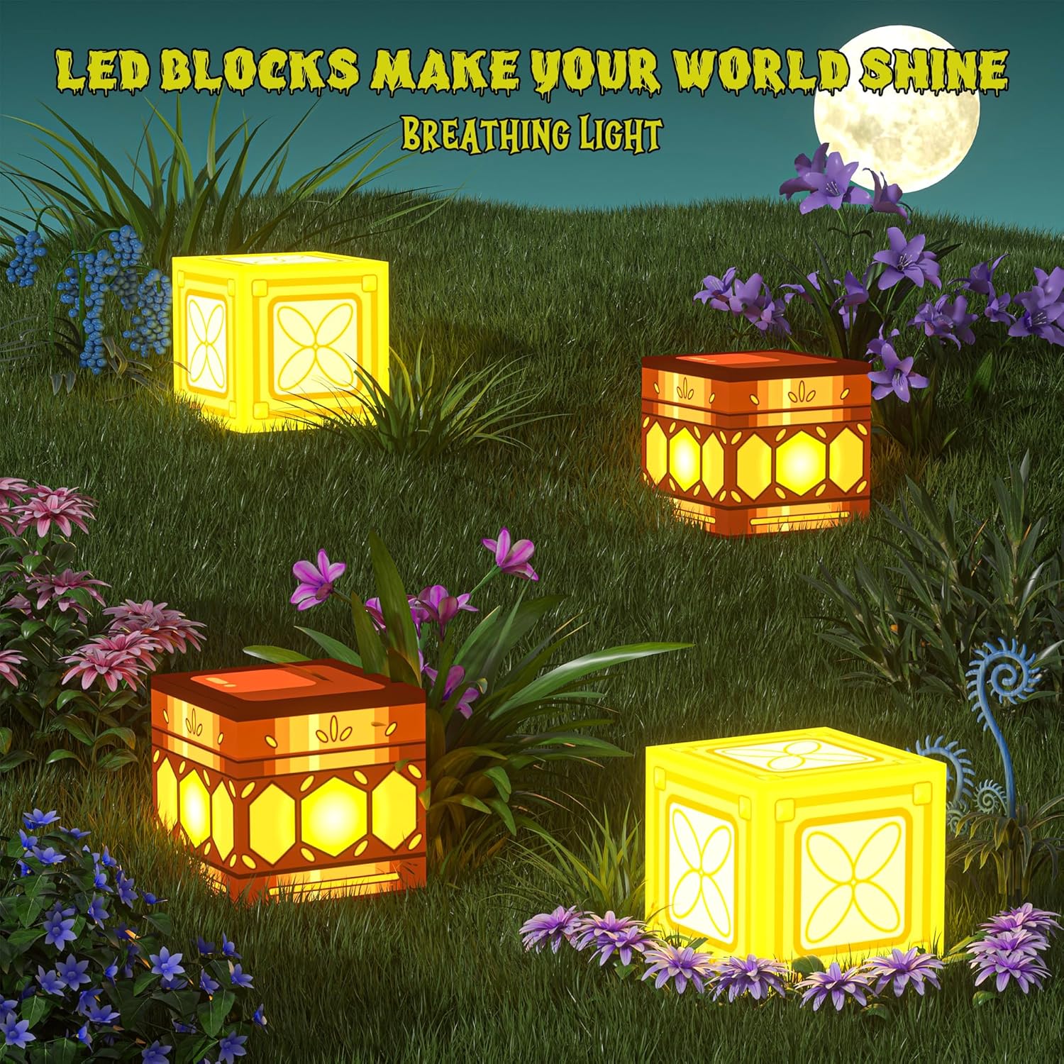 150PCS Magnetic Blocks with Light-Up Blocks - Magnetic Blocks for Kids Ages 3-12, Magic's House Magnetic Building Cubes, STEM Learning Toy Birthday Gifts for Boys Girls