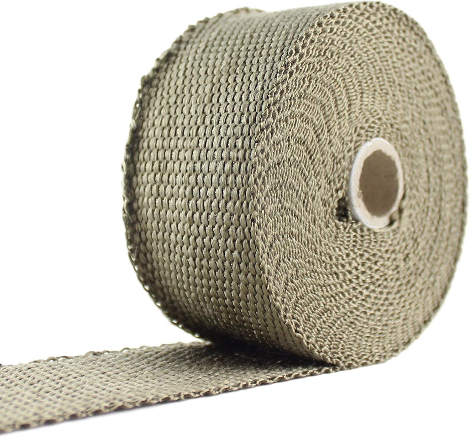 Exhaust Pipe Wrap, Heat Shield Tape in: Fiberglass, Basalt (Titanium), Vermiculite or Foil Faced.