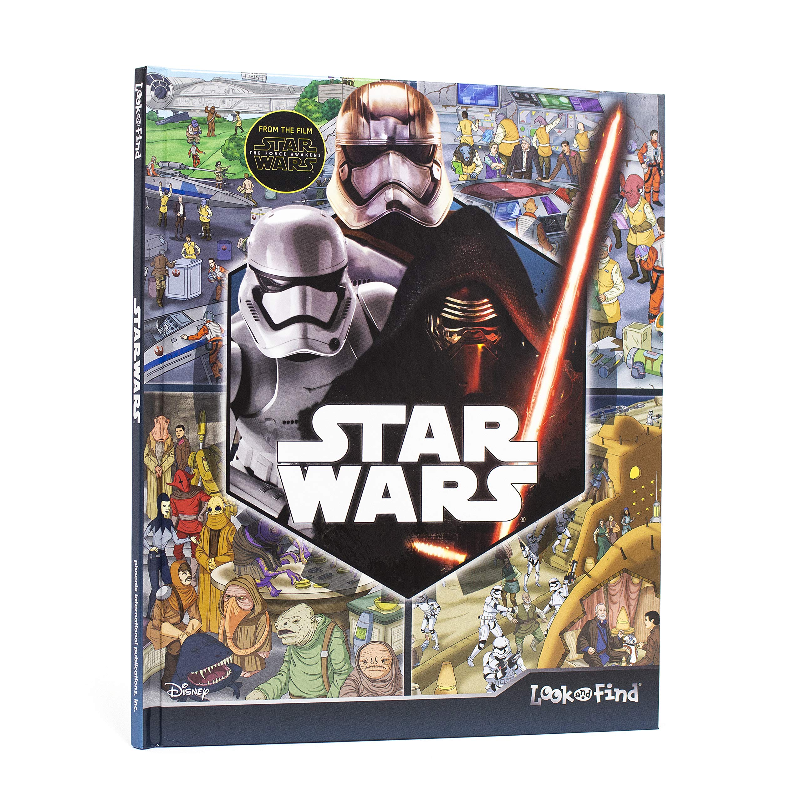 Cover of Star Wars Episode VII The Force Awakens Look and Find - PI Kids