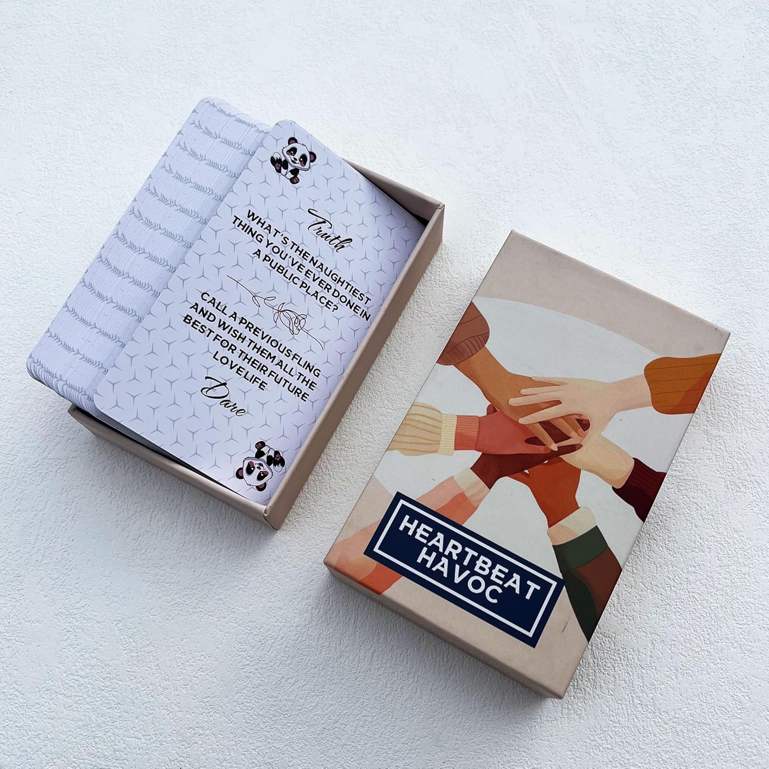 Truth or Dare Card Game - Family Interactive Party Game for Bonding Group Activities and Funny Game Night