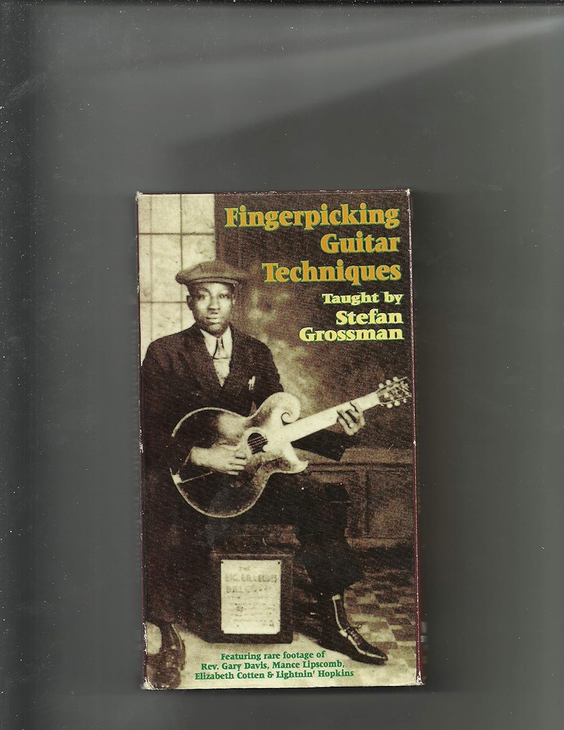 Fingerpicking Guitar Techniques [VHS] Stefan Grossman