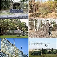 Vista 5 de Red de camuflaje en rollo a granel, red de camuflaje para caza, ejército, fiesta, decoración, protección solar