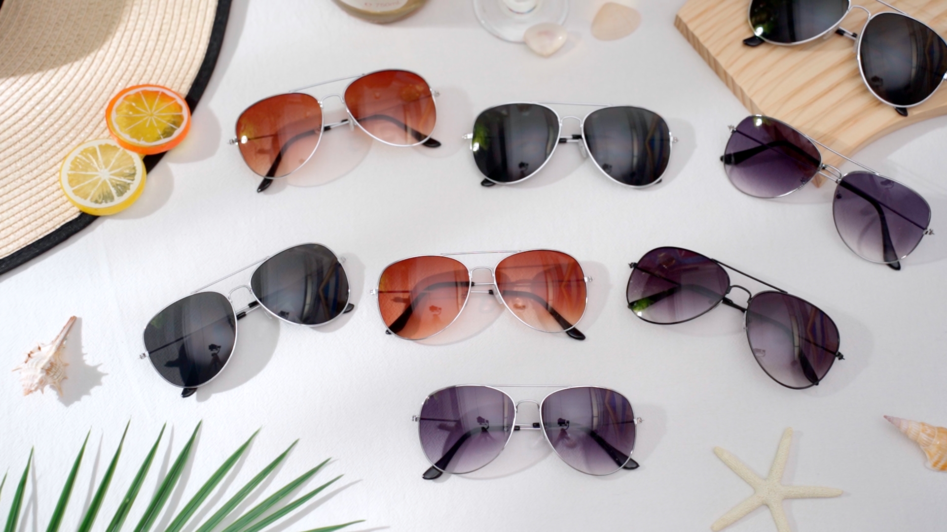 Mepase 25 Pack Classic Pilot Sunglasses for Men Women 