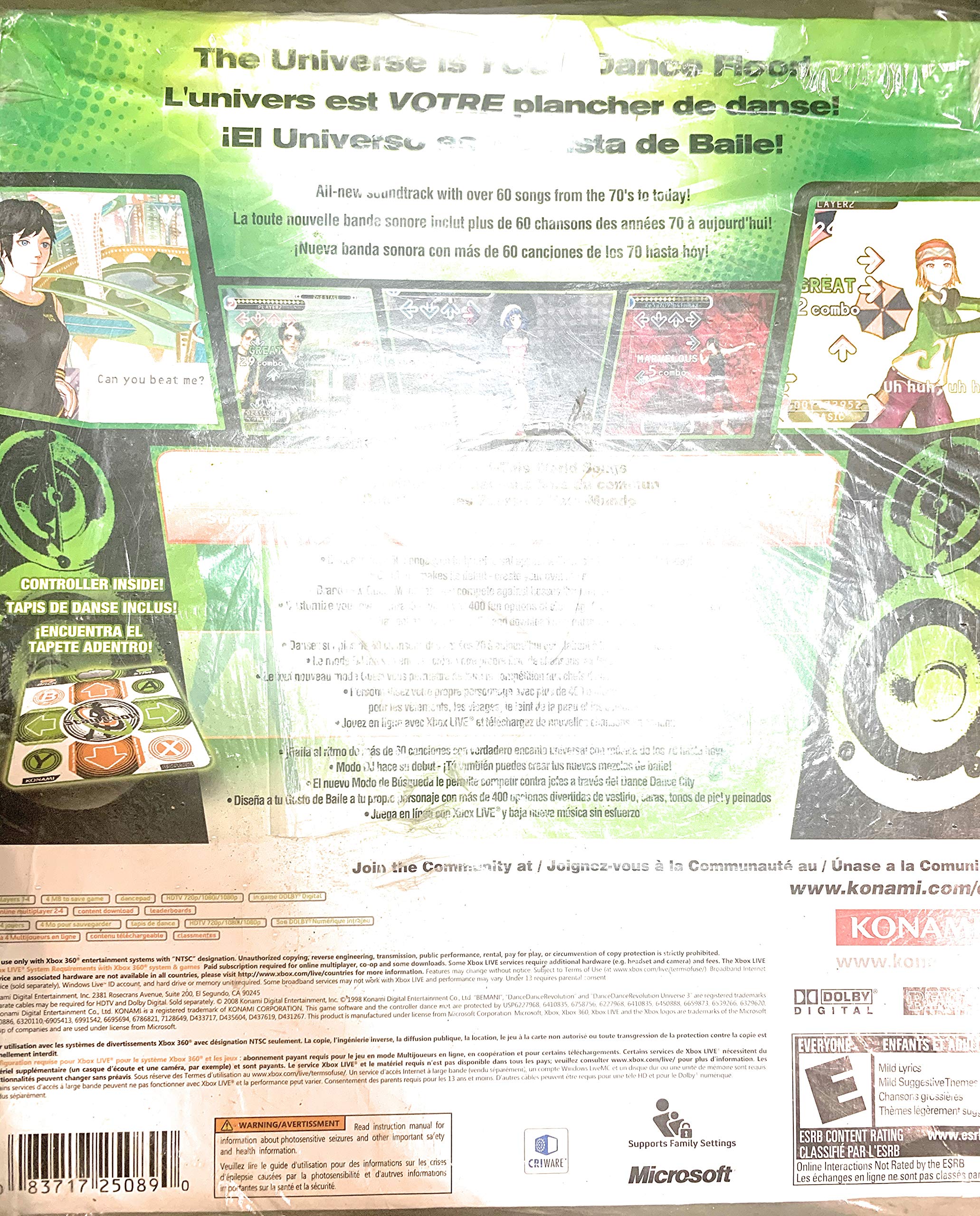 Amazon | Dance Dance Revolution Universe 3 with Dance Mat (輸入版
