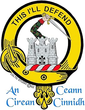 Kincaid Scottish Clan Embroidered Blazer Crest