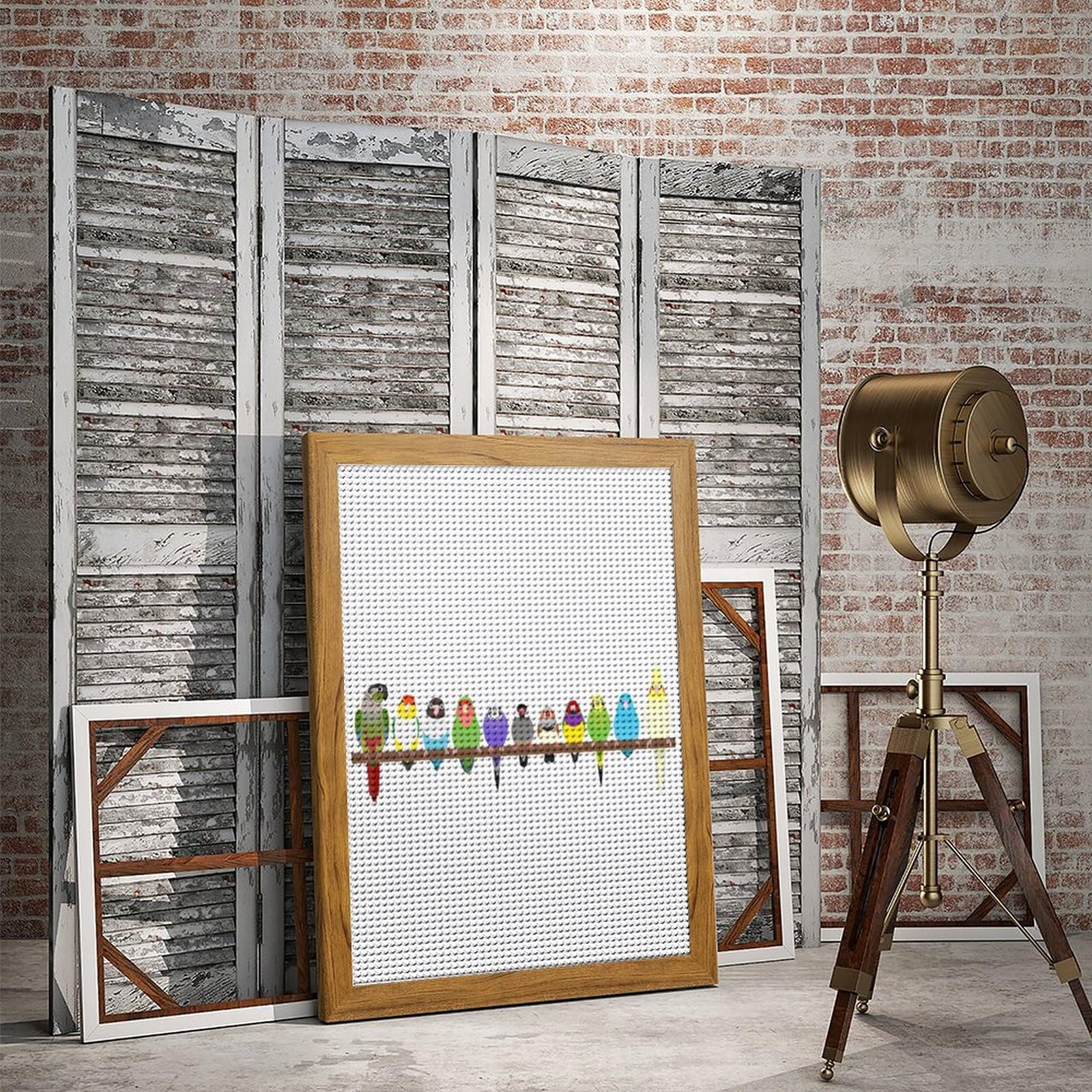 Amazon | 可愛い 鸚哥 インコ 鳥 鳥柄 ダイヤモンドアート 5D