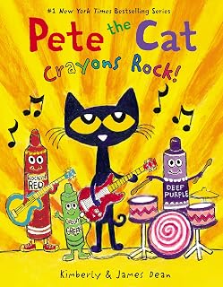 Pete the Cat: Crayons Rock!: A Colorful Pete the Cat Story about Drawing