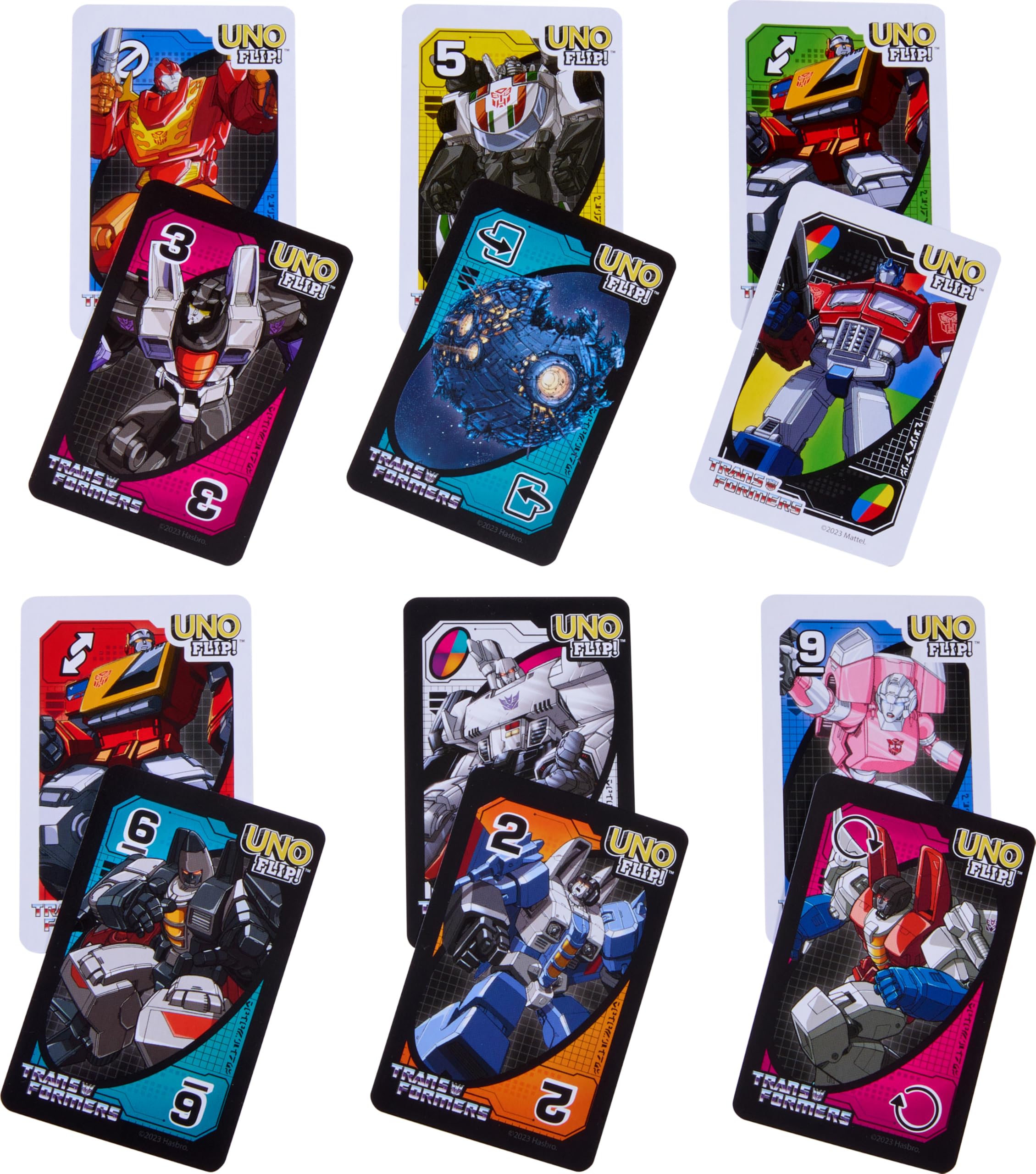 TRANSFORMERS ONE カード 22枚セット Amazon.co.jp: Mattel Games UNO Flip! Transformers | 映画、テレビ