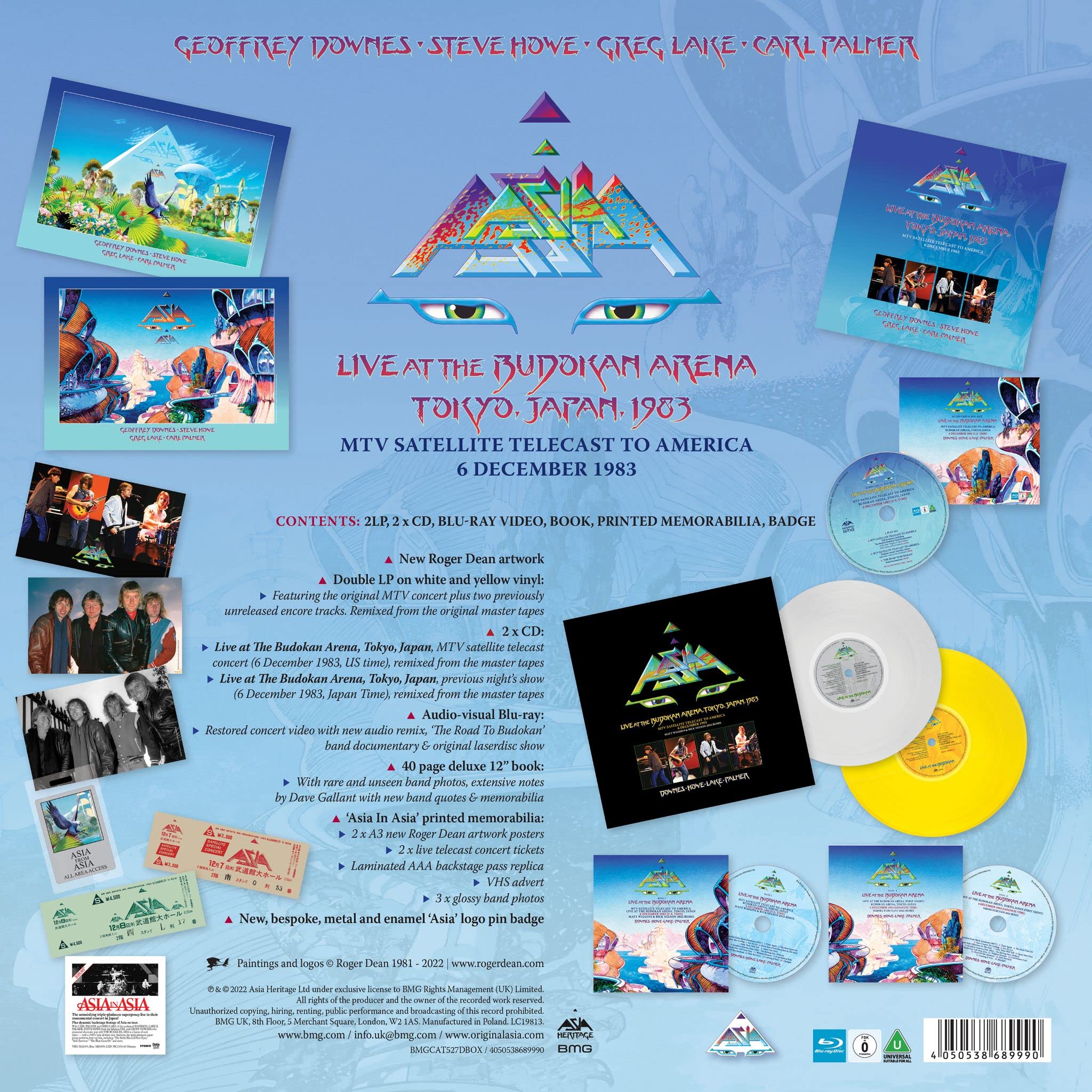 Asia In Asia Live At The Budokan Tokyo 1983 (Deluxe 2