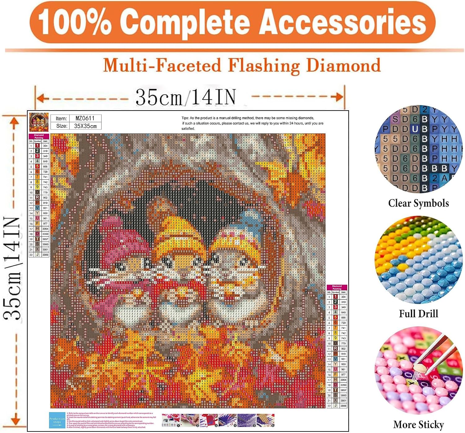 igoodom Fall Diamond Art Kits for Adults, DIY Autumn Wall Decor