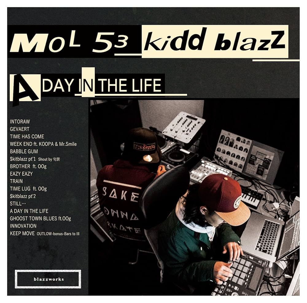洋楽 Flipp Thezz / A Day In The Life MOL53 & kiddblazz, kiddblazz - A DAY IN THE LIFE - Amazon