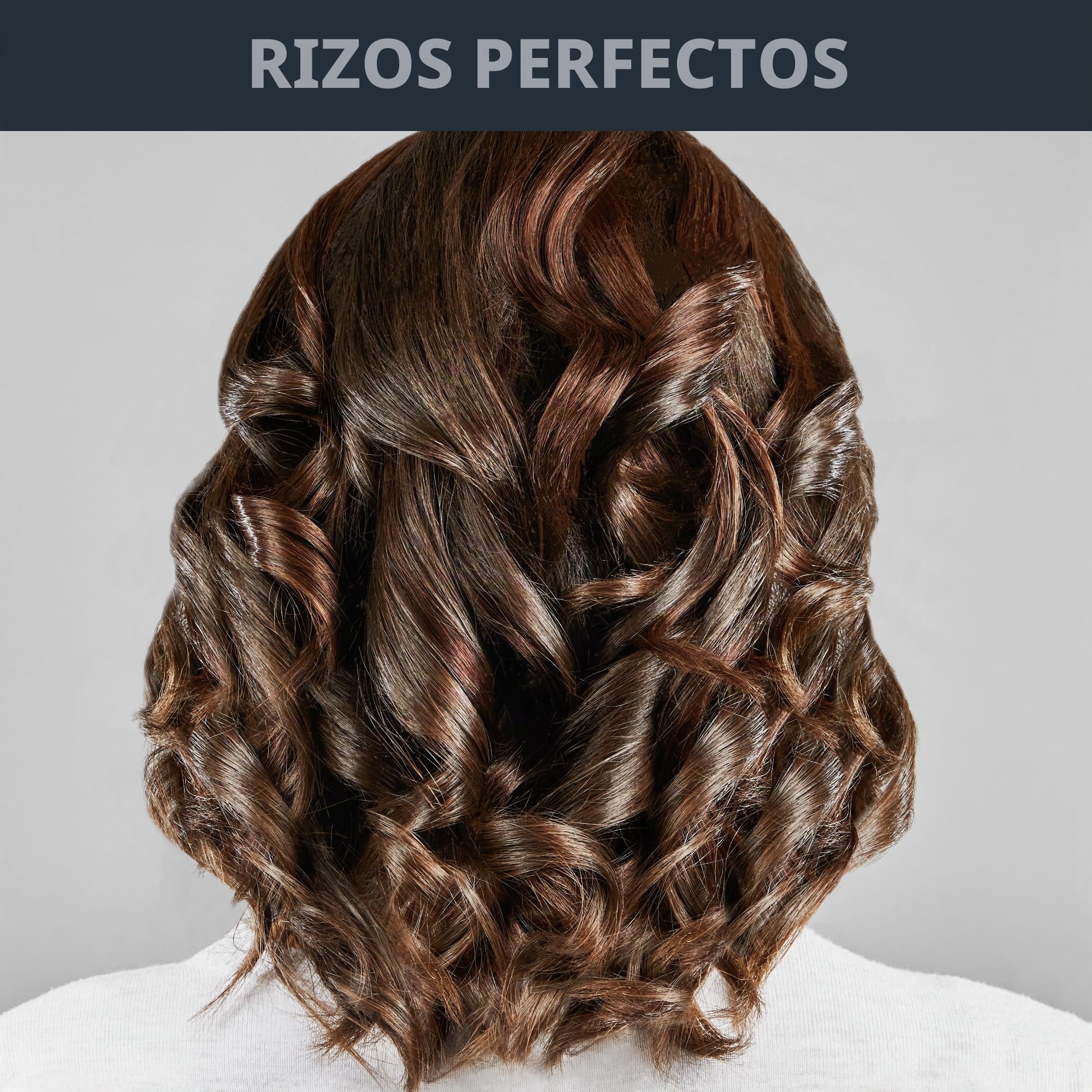 Rowenta CF2119 Rizador de pelo | 16 mm | rizos sólidos | revestimiento cerámico | calor suave | punta fría | cable giratorio de 360 ° | uso seguro | negro/rosa, negro/rojo