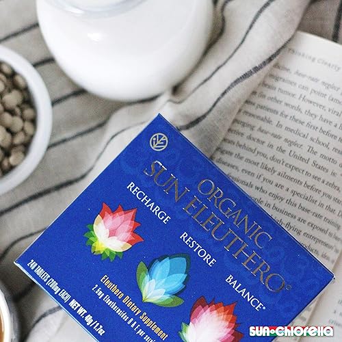 Miniatura 6 de SUN CHLORELLA Eleuthero orgánico Sun - 200mg, 240ct