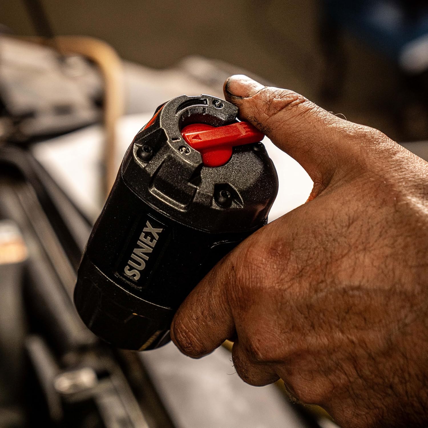 SUNEX Tools SX3802 3/8” Drive Magnesium Composite Impact Wrench