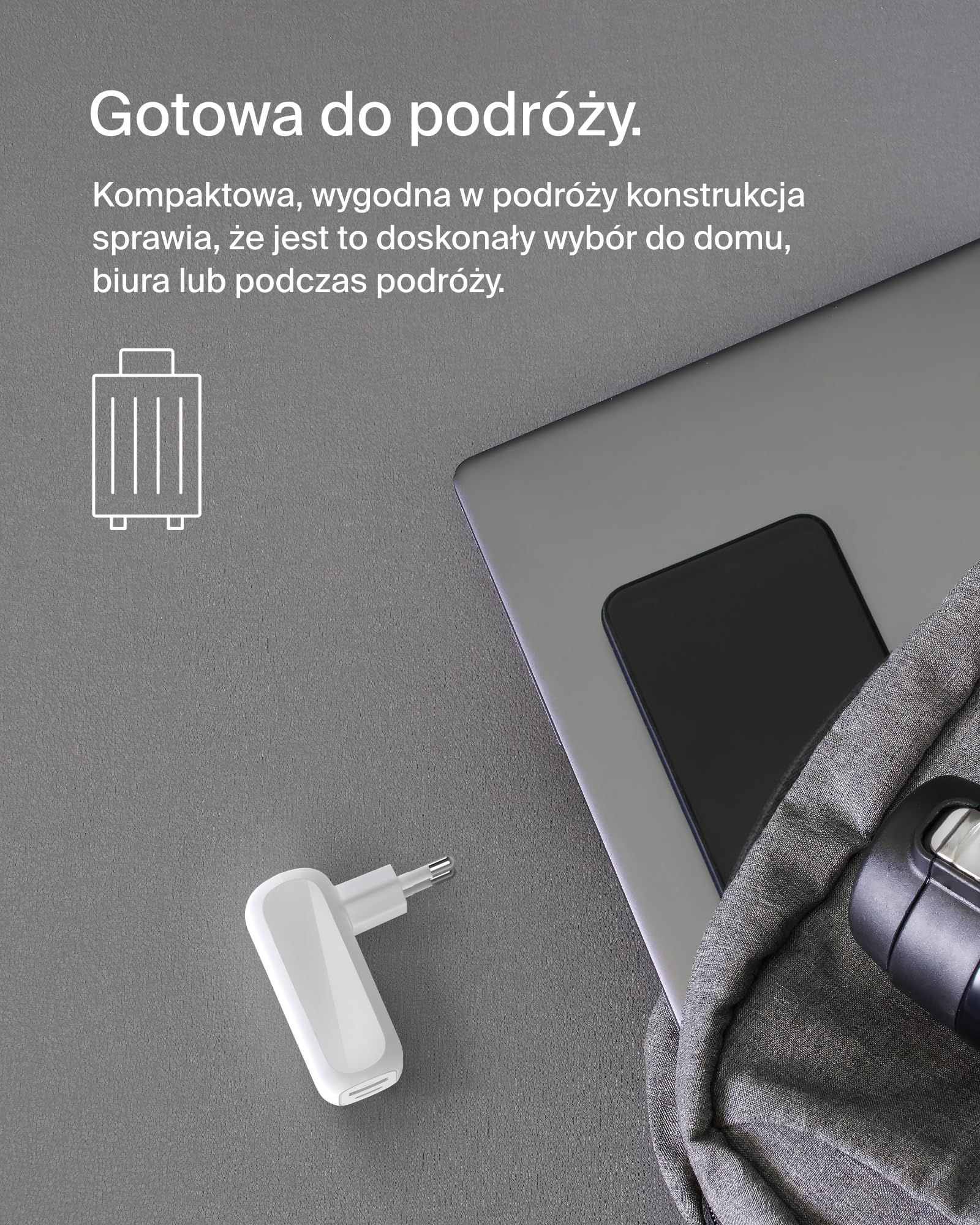 Belkin BoostCharge ładowarka USB 42 W z 2 portami, ładowarka USB C + USB-A; szybkie ładowanie do iPhone 16, 16 Plus, 16 Pro, 16 Pro Max, 15, 14, 13, Galaxy S24, S23, Plus, Ultra, iPad, AirPods, biała