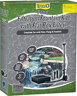 pond filter and fountain