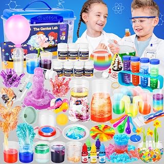 Science Kits for Kids,150+ Science Lab Experiments,DIY STEM Educational Learning Scientific Tools for 6 7 8 9+Years Old Boys Girls Kids Toys Gift
