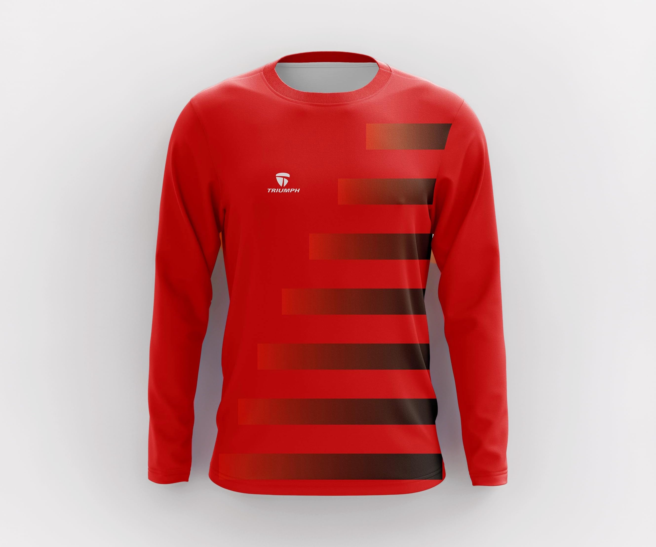 Men's Goalie Shirt Youth Goalkeeper Jersey Full Sleeve Training Soccer Clothing Red
