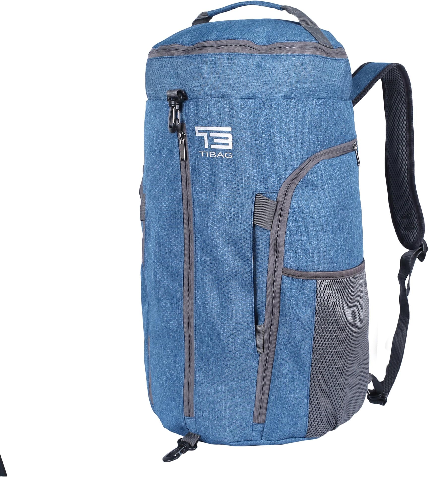 35L/40L Packable Lightweight Waterproof Travel Sports Duffel Backpacks Bag (40L, LIGHT BLUE)